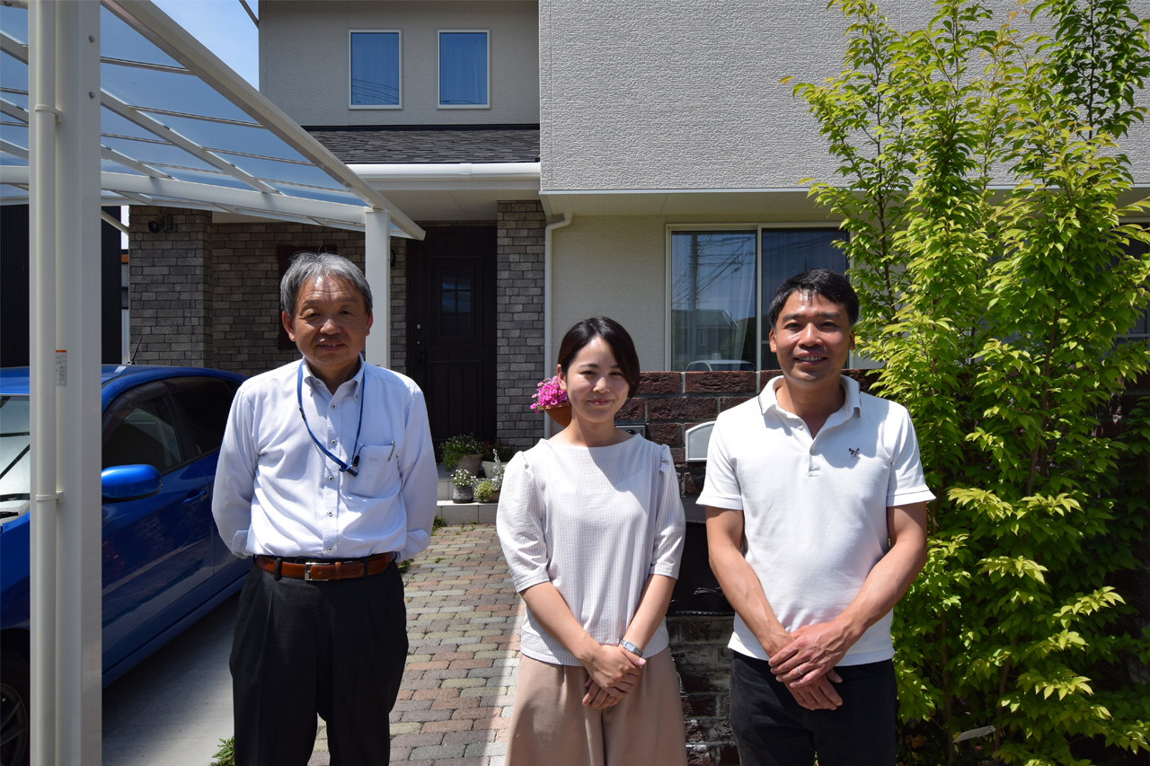 【　打合せに時間をかけて、思い通りに建てた家。　】 写真